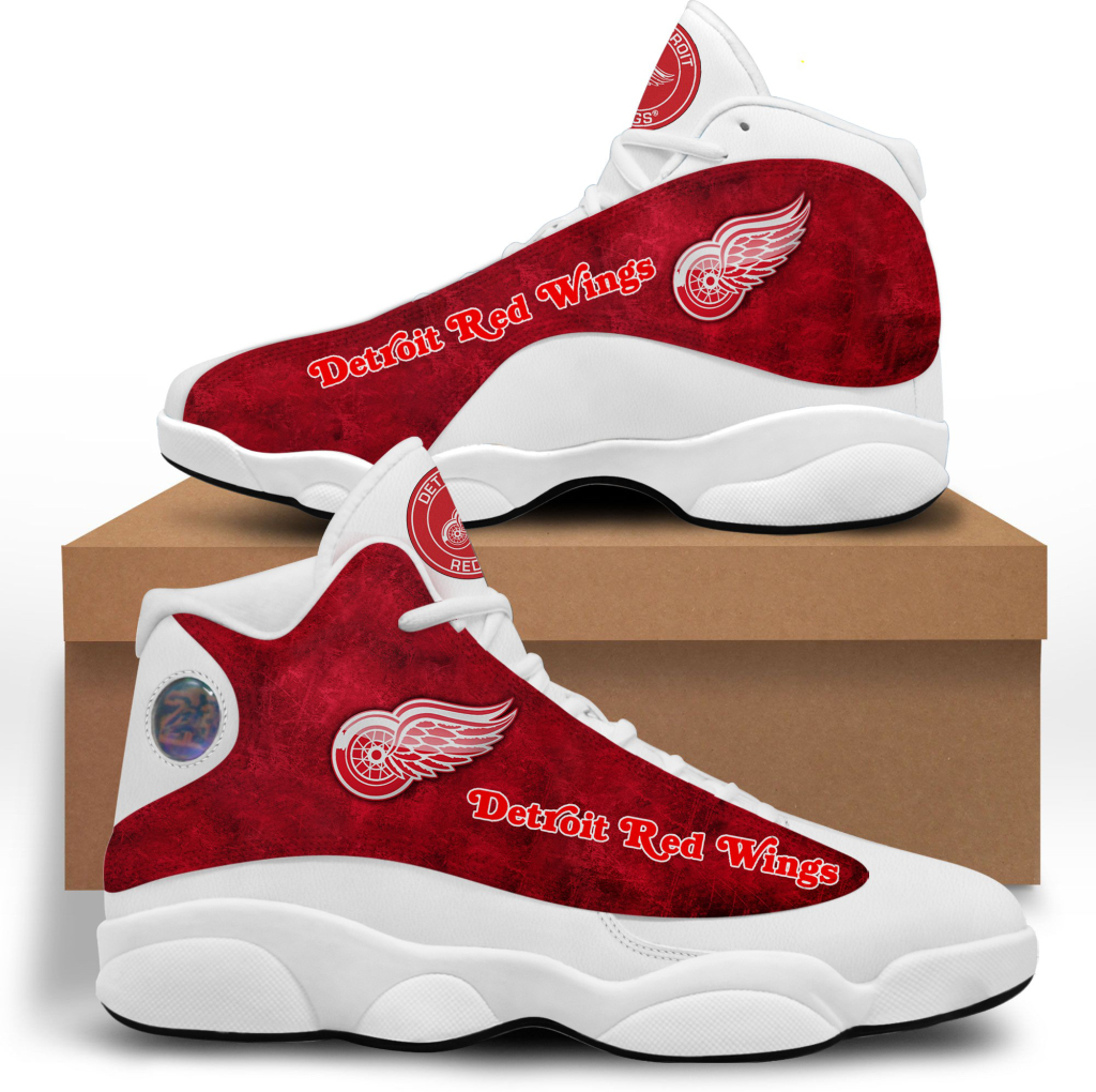 Women's Detroit Red Wings Limited Edition JD13 Sneakers 001